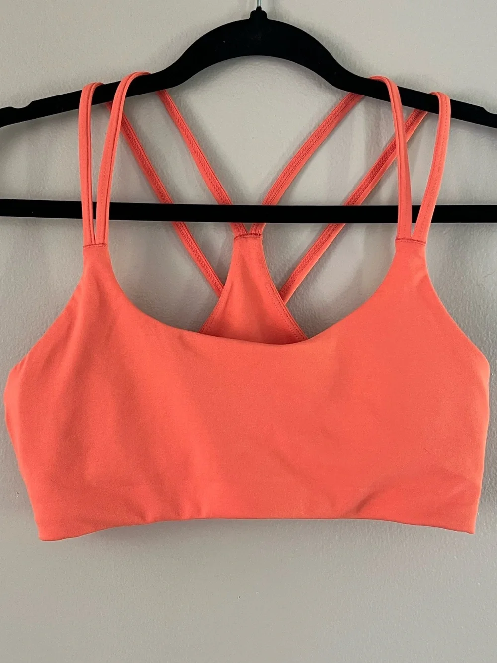 Fabletics Low Impact Strappy Sports Bra Athleisure for Gym, Running and Workouts